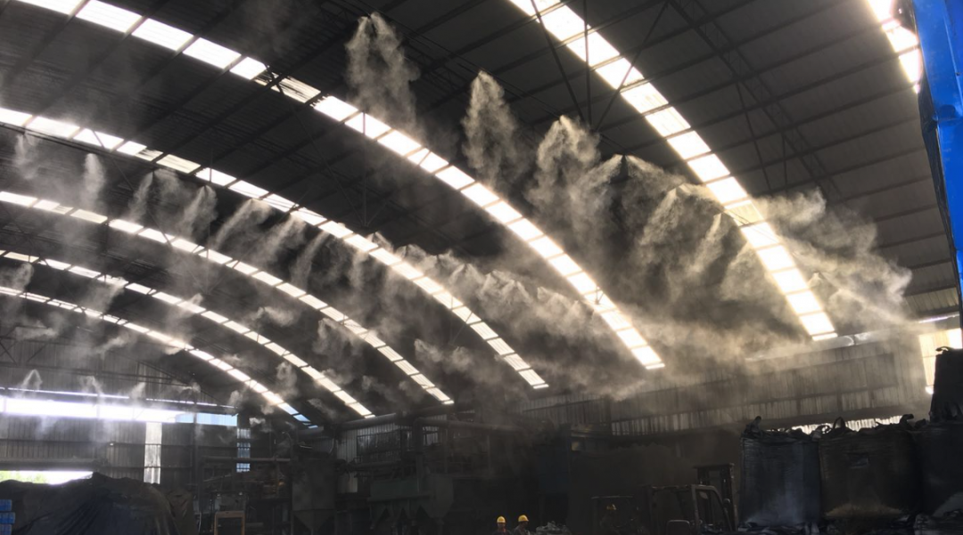 大型電解鋁企業(yè)環(huán)境高壓噴霧除臭設計安裝要注意什么？.png