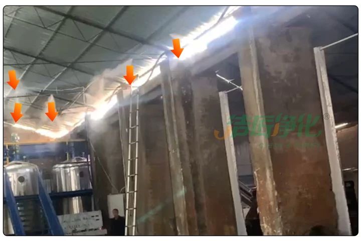 潔匠凈化·的凈工業(yè)除臭劑_動物下腳料煉油異味大！“高效除臭”只需1臺高壓噴霧設備？
